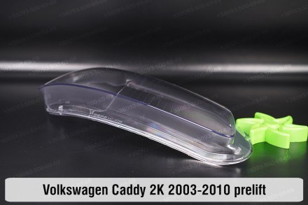 Скло фари VW Volkswagen Caddy 2K (2003-2010) III покоління дорестайлінг ліве.
У . . фото 9