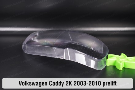 Скло фари VW Volkswagen Caddy 2K (2003-2010) III покоління дорестайлінг ліве.
У . . фото 7