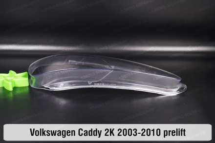 Скло фари VW Volkswagen Caddy 2K (2003-2010) III покоління дорестайлінг ліве.
У . . фото 5