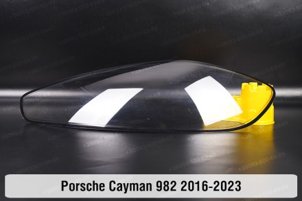 Купити Скло заднього фонаря ліхтаря зовнішнє на крилі Porsche Cayman 982 (2016-2. . фото 2