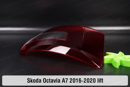 Купить Стекло заднего фонаря внешнее на крыле Skoda Octavia A7 (2016-2020) III п. . фото 4