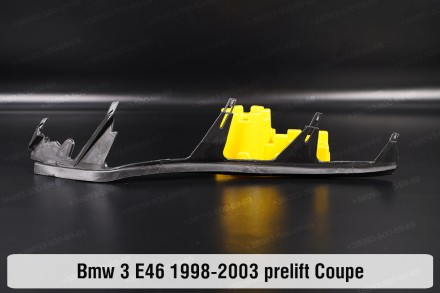 Защитная планка резиновая на фару BMW 3 E46 Coupe (1998-2003) IV поколение дорес. . фото 3