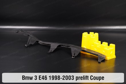 Защитная планка резиновая на фару BMW 3 E46 Coupe (1998-2003) IV поколение дорес. . фото 5