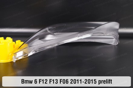 Стекло на фару BMW 6 F12 F13 F06 AL (2011-2015) III поколение дорестайлинг левое. . фото 8