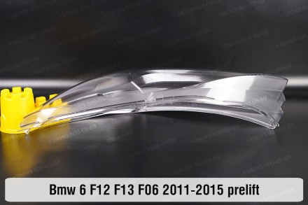 Стекло на фару BMW 6 F12 F13 F06 AL (2011-2015) III поколение дорестайлинг левое. . фото 4