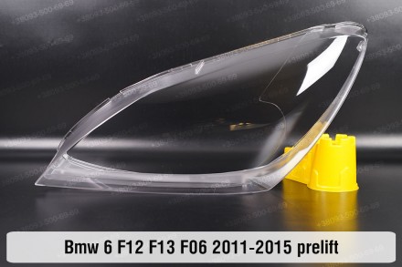 Стекло на фару BMW 6 F12 F13 F06 AL (2011-2015) III поколение дорестайлинг левое. . фото 2