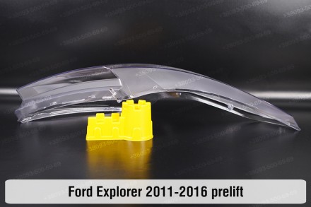 Стекло на фару Ford Explorer (2011-2016) V поколение дорестайлинг правое.
В нали. . фото 4