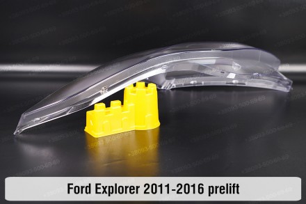 Стекло на фару Ford Explorer (2011-2016) V поколение дорестайлинг правое.
В нали. . фото 9