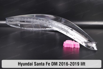 Стекло на фару Hyundai Santa Fe DM (2016-2019) III поколение рестайлинг левое.
В. . фото 8