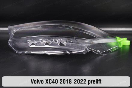 Скло на фару Volvo XC40 (2018-2022) I покоління дорестайлінг ліве.
У наявності с. . фото 5