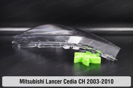 Стекло на фару Mitsubishi Lancer Cedia China (2003-2010) VI поколение левое.
В н. . фото 7