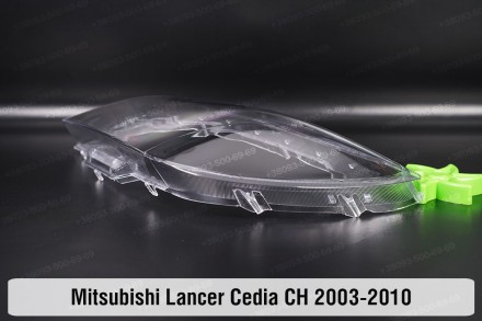 Стекло на фару Mitsubishi Lancer Cedia China (2003-2010) VI поколение левое.
В н. . фото 9