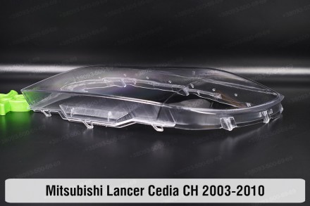 Стекло на фару Mitsubishi Lancer Cedia China (2003-2010) VI поколение левое.
В н. . фото 5