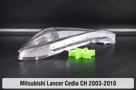 Стекло на фару Mitsubishi Lancer Cedia China (2003-2010) VI поколение левое.
В н. . фото 8