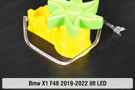 Кільце світловод фари BMW X1 F48 LED (2019-2022) рестайлінг мале внутрішнє Icon . . фото 5