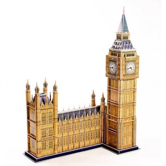Розмір - 64х25х47 см
3D пазл Magic Puzzle "Big Ben" – це в. . фото 3