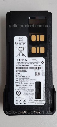 Аккумулятор PMNN4409A 3000 mAh USB-C для радиостанций Motorola DP-серии. Львов. фото 1