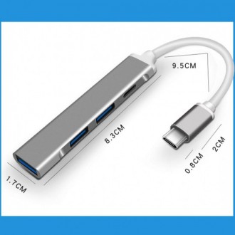 Розгалужувач USB 3.0 хаб 4 порти
Хаб 4 порти USB 3.0
Надшвидкий портативний USB . . фото 3