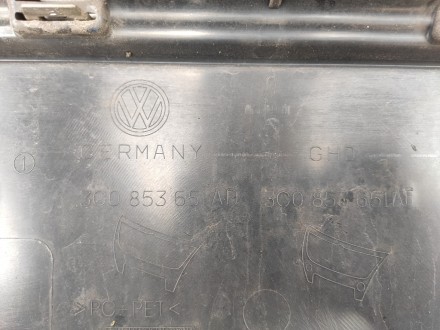  Решетка переднего бампера, радиатора, никель Volkswagen Passat B6 (Фольксваген . . фото 5