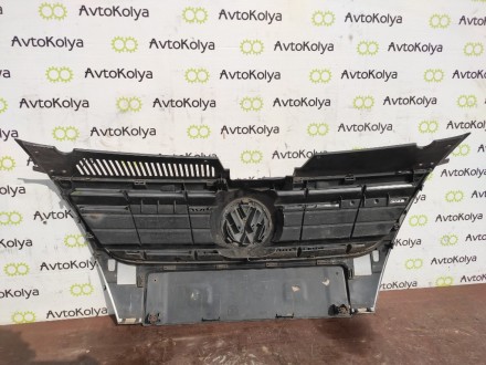  Решетка переднего бампера, радиатора, никель Volkswagen Passat B6 (Фольксваген . . фото 4