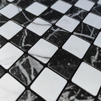 Плитка з ПЕТ (поліетилентерефталату) часто використовується для створення мозаїч. . фото 3
