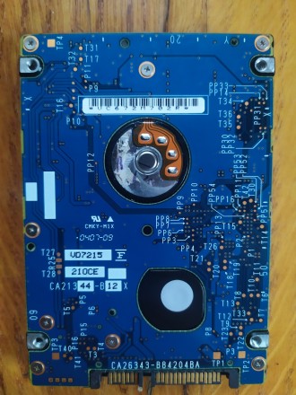 Продам жорсткий диск Fujitsu MHW2120BH на 120GB пам'яті 2.5" SATA, у г. . фото 2