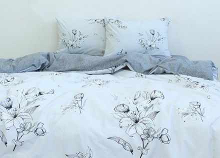 Евро комплект постельного белья
Пододеяльник 200x215 см 
Простынь 215x240 см 
На. . фото 4