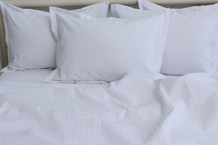 1,5-спальный комплект постельного белья Пододеяльник на молнии 150x220 см Просты. . фото 3