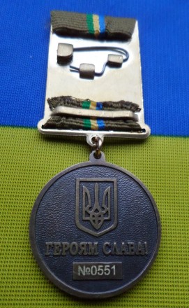 Медаль Участник территориальной обороны Украины с удостоверением в футляре. . фото 7