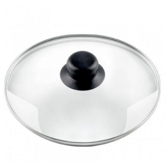 Крышка стеклянная для сковородок диаметром 24 см
Комплектуется бакелитовой ручко. . фото 2