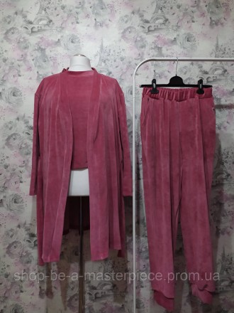 
Собственное производство
Модель Пб-01А+х (женская пижама-домашний комплект трой. . фото 2