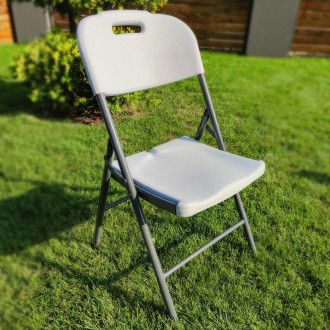 Складаний стілець (стандартний тип) 47,5*59*86,5см білий SW-00001607

Матеріал. . фото 6