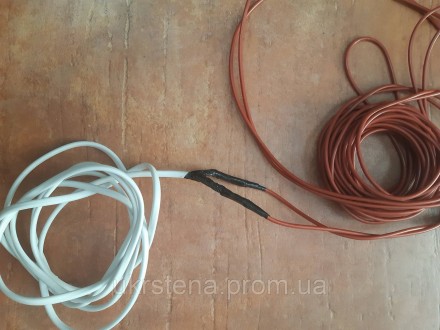 Готовий контур 10 м для укладання теплої підлоги + приєднаний кабель ШВВП із пер. . фото 3