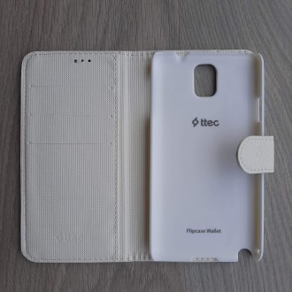 Бампер-книжка ttec для мобильного телефона Samsung Galaxy Note 3

Белая. . фото 7