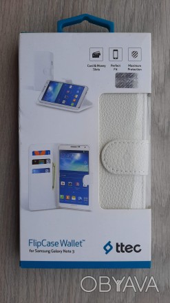 Бампер-книжка ttec для мобильного телефона Samsung Galaxy Note 3

Белая. . фото 1