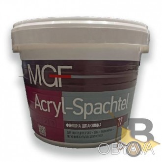 Фінішна шпаклівка MGF Acryl-Spachtel готова до застосування Готова до використан. . фото 1