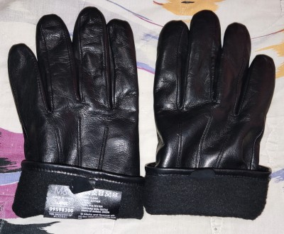 Кожаные перчатки Marks&Spencer, размер-large, ширина-11см, длина-23см, средн. . фото 6