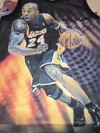 Баскетбольная майка Big John Los Angeles Lakers Kobe Bryant, размер М/L, длина-6. . фото 4