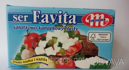 Сыр Фета Ser Favita Mlekovita 270 г Польша Сыр Favita делается исключительно из . . фото 1
