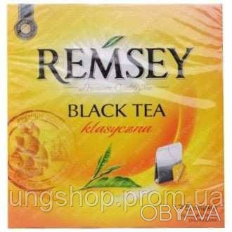 Чай черный классический Remsey Black Tea Klasyczna 75 пакетиков премиум чая, с я. . фото 1