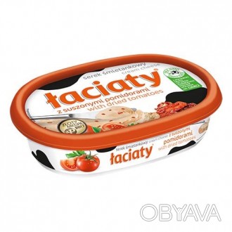 Сир вершковий Laciaty z pomidorami сушені помідори 135 г Сир закусочний для буте. . фото 1