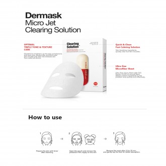 Очищувальна маска Dr. Jart+ Dermask Micro Jet Clearing Solution чудово видаляє р. . фото 3