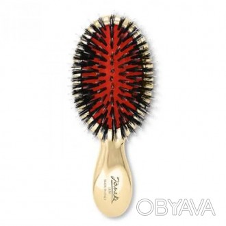 Щітка для волосся Janeke Gold Line Pneumatic Mixed Bristle Hairbrush - це ідеаль. . фото 1