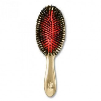 Щетка для волос Janeke Gold Line Pneumatic Mixed Bristle Hairbrush - это идеальн. . фото 2