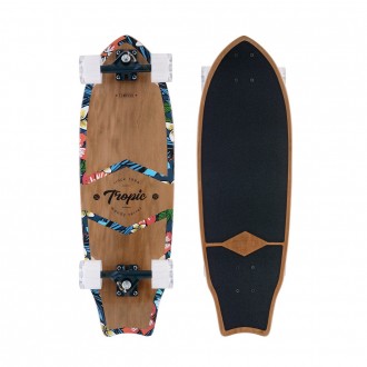 
Tempish Tropic
 лонгборд для серф-скейтингу, що імітує відчуття катання на хвил. . фото 2