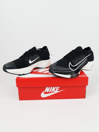 Кросівки чоловічі весна літо чорно-білі Nike Air Zoom Alphafly NEXT% Tempo. Біго. . фото 5