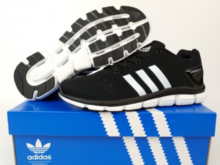Літні кросівки чорні чоловічі з білим Adidas Climaccol Black White. Взуття чолов. . фото 10