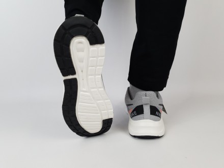 Кросівки чоловічі весна літо сірі Nike Air Zoom Grey White. Бігові кросівки літн. . фото 3
