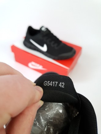 Кросівки чоловічі чорні чорні з білим Nike Free Run 3.0 Black White. Взуття чоло. . фото 6