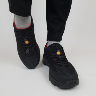 Термо обувь мужская черные с красным Merrell Ice Cup Black Red Кроссовки термо м. . фото 7